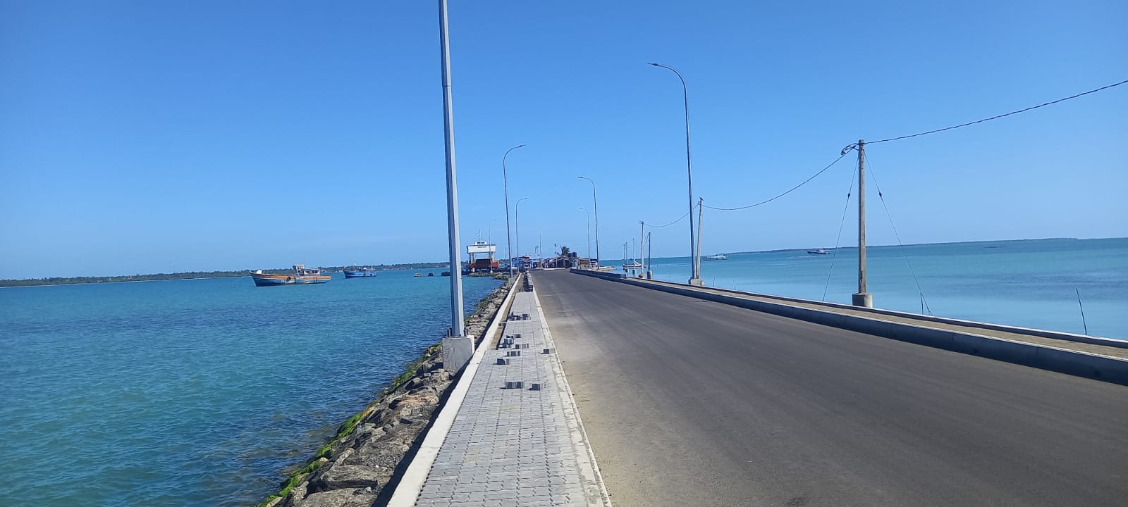 Successful Rehabilitation of Kurikadduvan Jetty Approach Road
